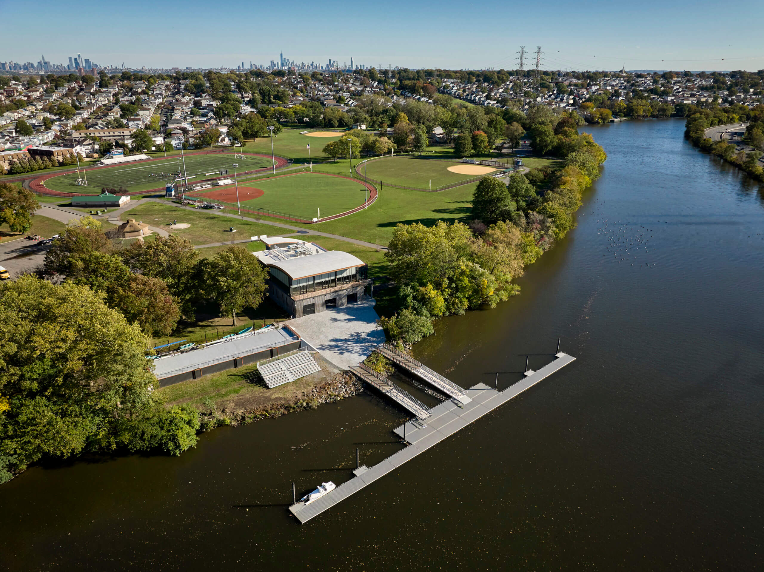 Bergen County Rowing Center at Riverside County Park